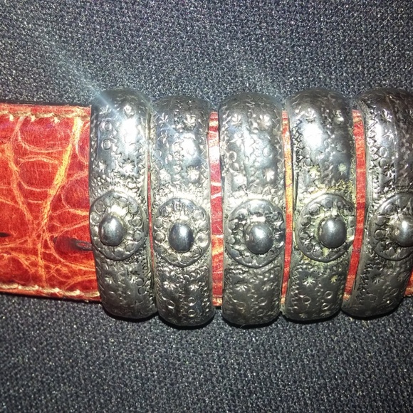 Neiman Marcus Congac Vintage Boho Belt size S main image 4